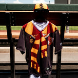 Salt Lake Bees Black OT Sports Official On-field Harry Potter Gryffindor Jersey