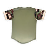 Salt Lake Bees Green OT Sports Armed Forces Day Official Jersey