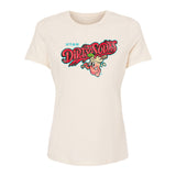 Utah Dirty Sodas Cream 108 Stitches Full Logo Womens Tee
