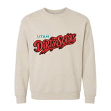 Utah Dirty Sodas Cream '47 Brand Full Script Adult Crewneck