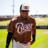 Salt Lake Bees Brown OT Official 2025 Country Weekend Adult Jersey