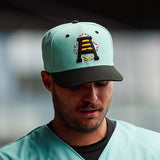 Abejas 2025 Teal New Era Fitted On Field 5950